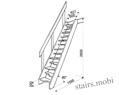 М-011У вид2 чертеж stairs.mobi