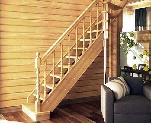 Перила для деревянной лестницы: какие выбрать и как установить своими руками